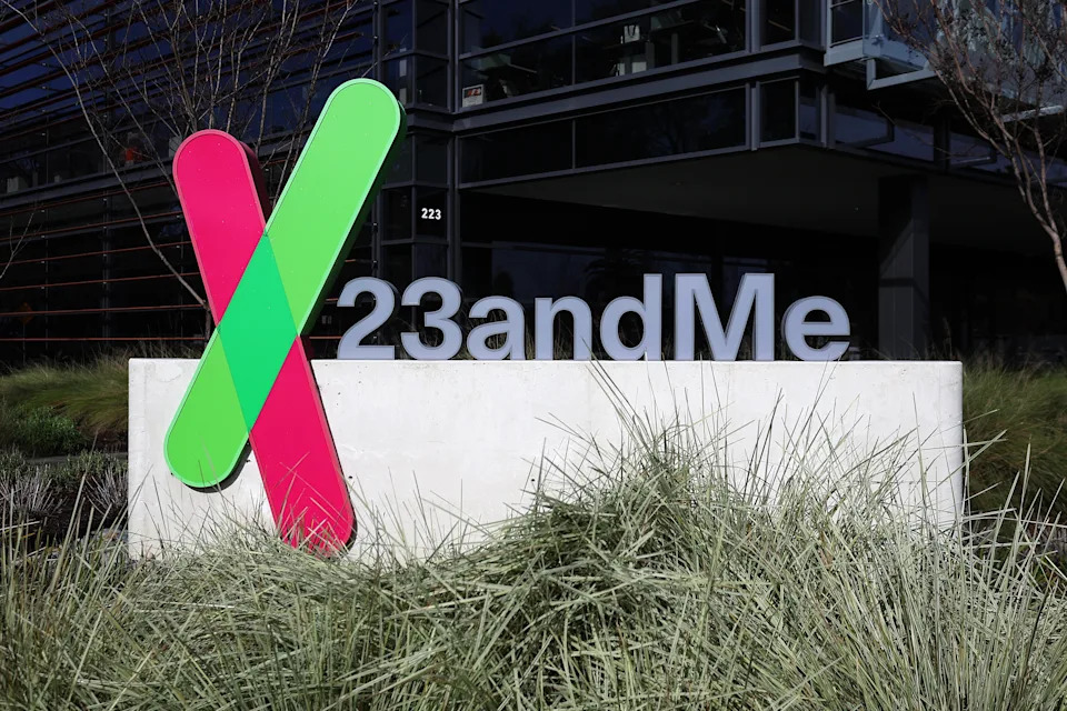 23andMe stock plunges following bankruptcy, CEO exit
