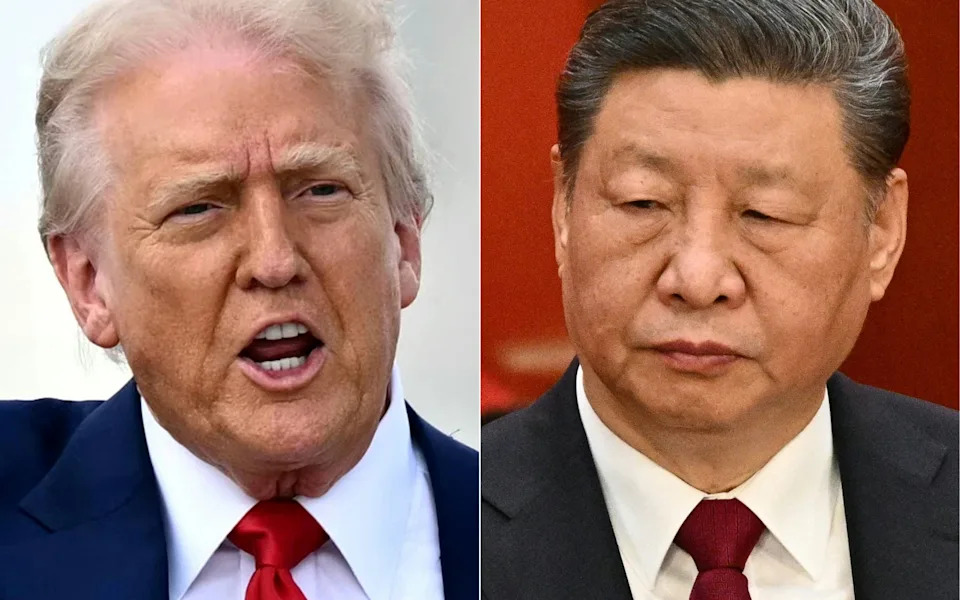 US stocks fall after Trump confirms 104pc tariffs on China