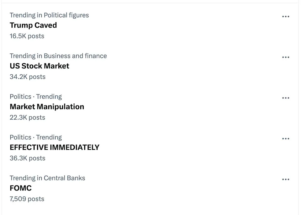 The stock market memes are in full swing after Trump's tariff whiplash