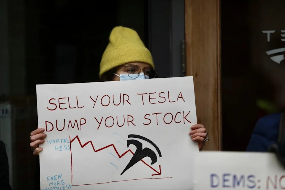 A record number of used Teslas have flooded the market as Elon Musk backlash continues